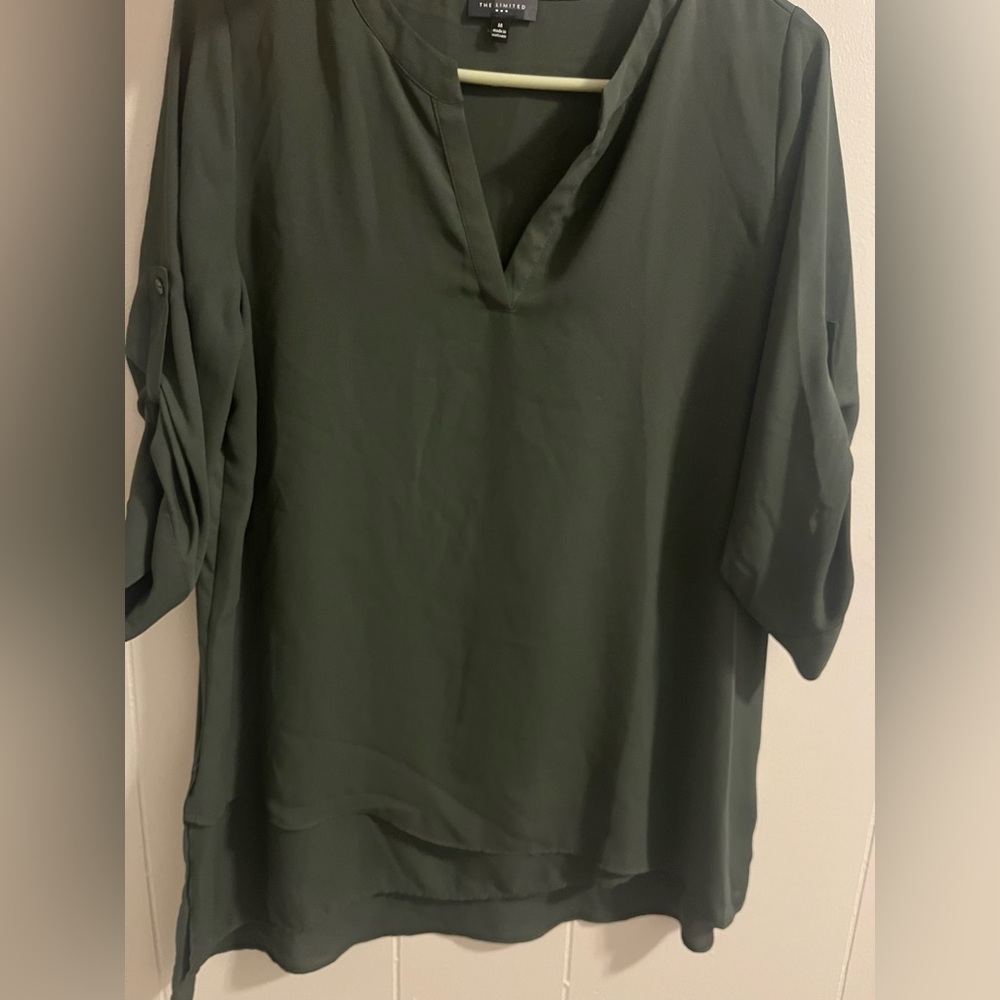 Olive green shirt